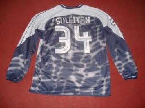 Memorabilia Sports; Football Memorabilia Shirt of Chelsea Goal Keeper Sullivan, Match Worn