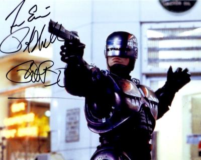 Peter Weller autographed Robocop 8x10 photo (For Eric)