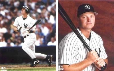 Shane Spencer set of two 8x10 New York Yankees photos