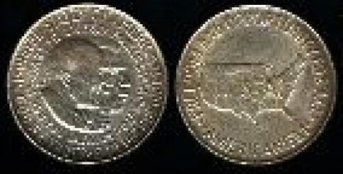 50 cents; Year: 1951-1954; Carver-Washington