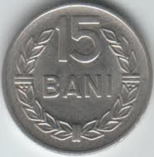 Coins; Romania 15 Bani 1960