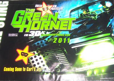Green Hornet in 3D movie 2010 Comic-Con promo bag