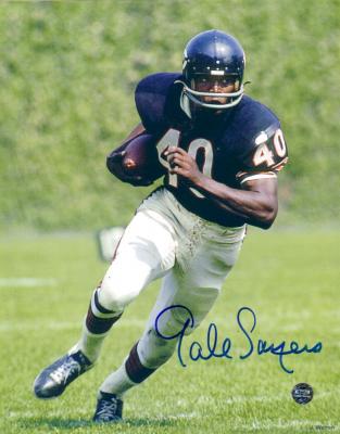 Gale Sayers autographed 8x10 Chicago Bears photo