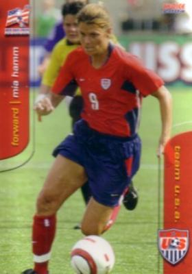 Mia Hamm 2004 U.S. Women's National Team soccer card #5