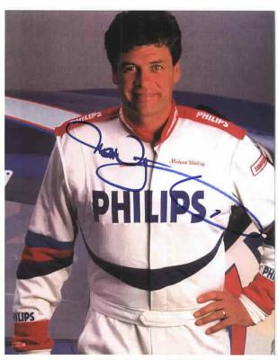 Michael Waltrip (NASCAR) autographed 8 1/2 x 11 color photo