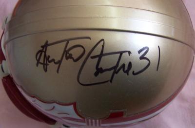Antonio Cromartie autographed Florida State mini helmet