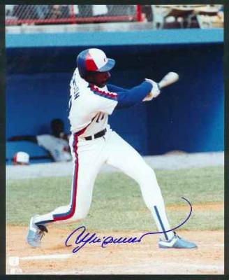 Andre Dawson autographed Montreal Expos 8x10 photo