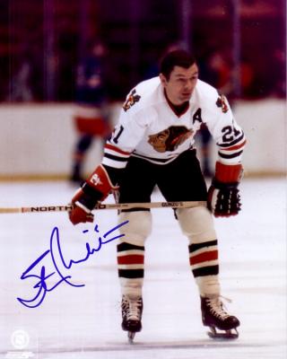 Stan Mikita autographed 8x10 Chicago Blackhawks photo