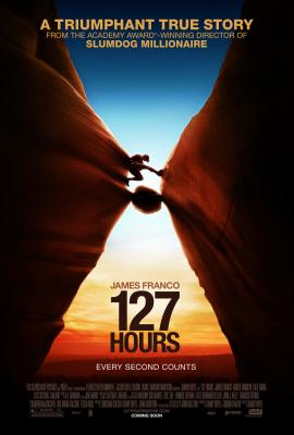 127 Hours movie poster (James Franco)