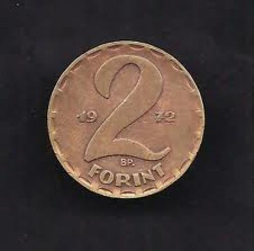 Coins; Hungary 2 forint 1970