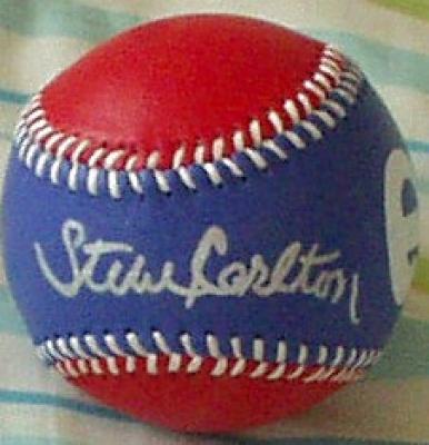 Steve Carlton autographed Philadelphia Phillies baseball