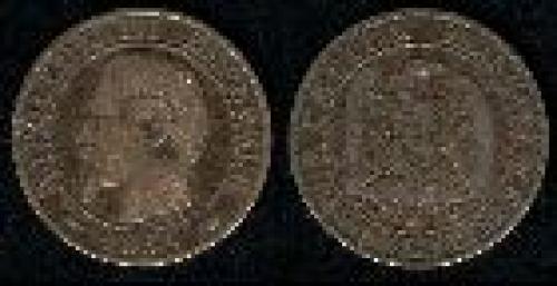 5 centimes; Year: 1853-1857; (km 777)