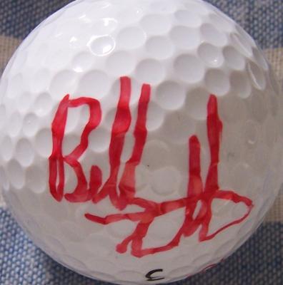 Bubba Watson autographed golf ball