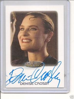 Denise Crosby Star Trek certified autograph card