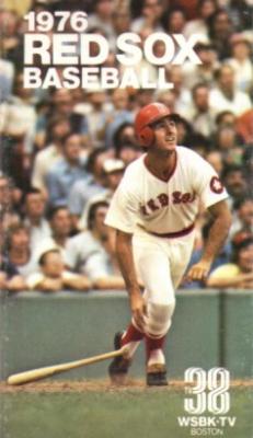 1976 Boston Red Sox pocket schedule (Fred Lynn)