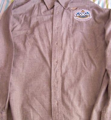 Super Bowl 37 long sleeve dressy casual shirt by Port Authority