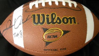 Jared Odrick (Penn State) autographed Wilson NCAA football