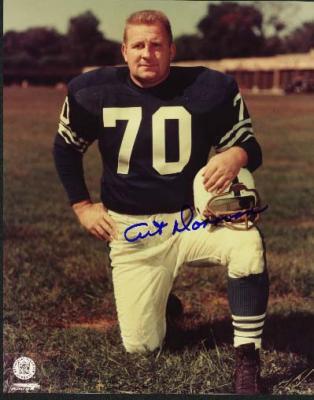 Art Donovan autographed 8x10 Baltimore Colts photo