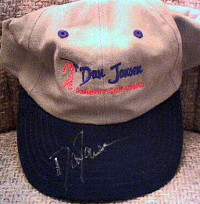 Dan Jansen autographed Celebrity Golf Classic cap or hat