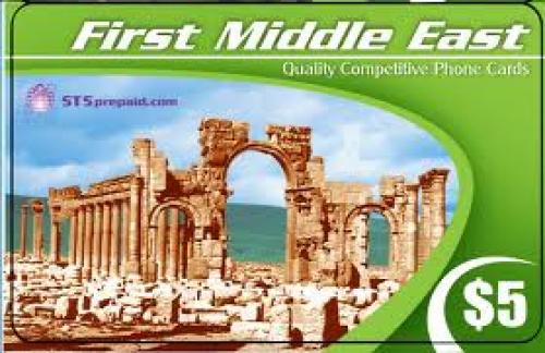 Phone Card; First Middle East Calling Card