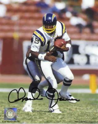 Charlie Joiner autographed 8x10 San Diego Chargers photo