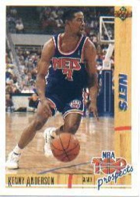 Kenny Anderson Nets 1991-92 Upper Deck Rookie Card