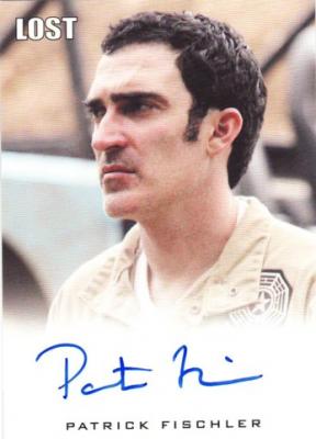 Patrick Fischler LOST certified autograph card