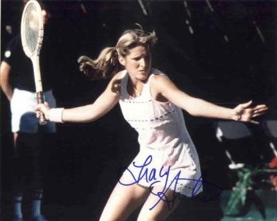 Tracy Austin autographed 8x10 tennis photo