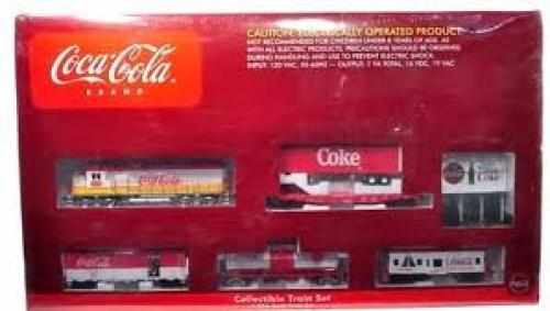 Coca Cola Train Set 
