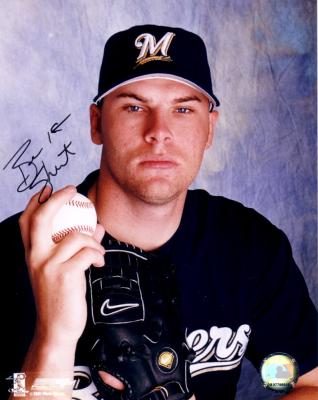 Ben Sheets autographed Milwaukee Brewers 8x10 photo