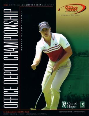 Annika Sorenstam Career Win #50 2004 LPGA Office Depot program