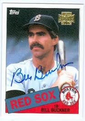 Billy Buckner Baseball Card; Red Sox