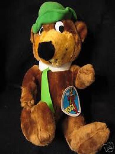 Toys; Yogi Bear stuffed toy, 1980.
