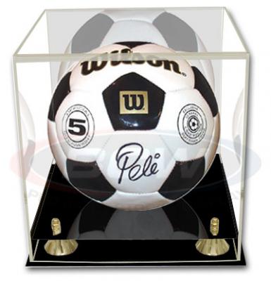 Soccer ball or volleyball acrylic display case