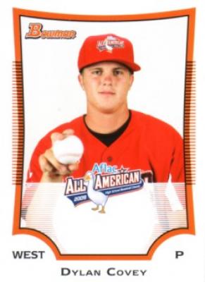 Dylan Covey 2009 AFLAC Bowman Rookie Card