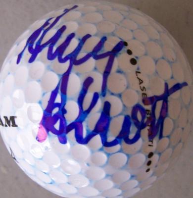 Amy Alcott (LPGA) autographed golf ball