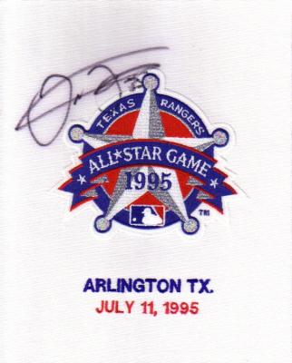 Frank Thomas autographed 1995 All-Star Game jersey sleeve patch