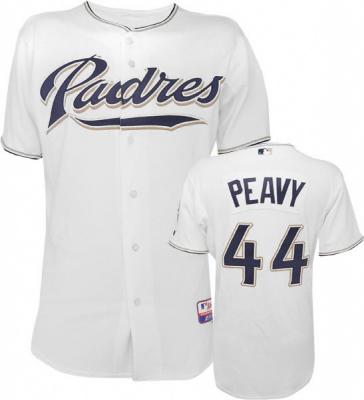 Jake Peavy San Diego Padres authentic game model jersey