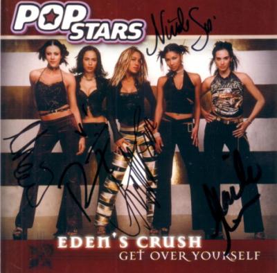 Nicole Scherzinger & Eden's Crush autographed CD insert