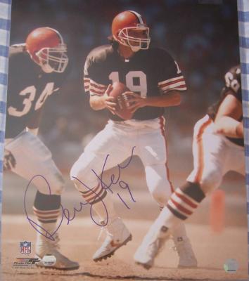 Bernie Kosar autographed Cleveland Browns 16x20 poster size photo