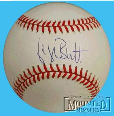 George Brett autographed AL baseball