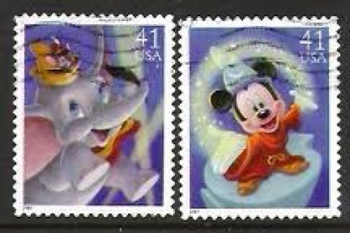 Stamps US; stamp_usa_disney; 2007