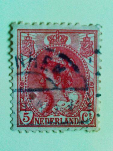 Queen wilhemina stamp