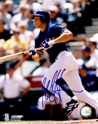 Gabe Kapler autographed 8x10 Texas Rangers photo