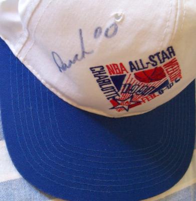 Kevin Duckworth (Blazers) autographed 1991 NBA All-Star cap