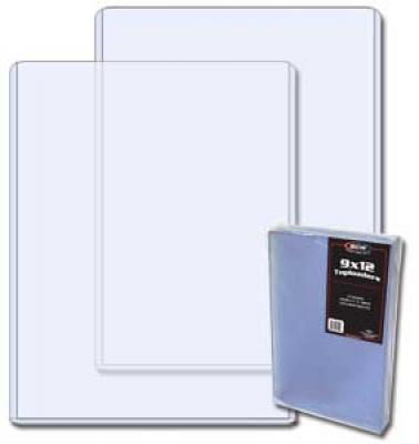 9x12 inch photo topload plastic display holders (pack of 20)