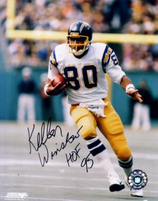 Kellen Winslow autographed San Diego Chargers 8x10 photo