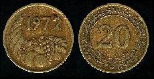 20 centimes 1972 (km 103)
