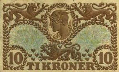 Banknotes: 10 Kroner Denmark