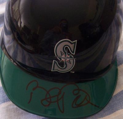 Bret Boone autographed Seattle Mariners mini batting helmet